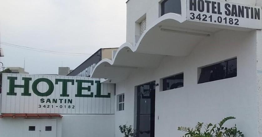 بيراسيكابا Hotel Santin المظهر الخارجي الصورة